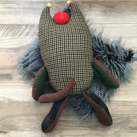 Handmade Voodoo Cat Pincushion Pillow Plush - Picture 2 of 16